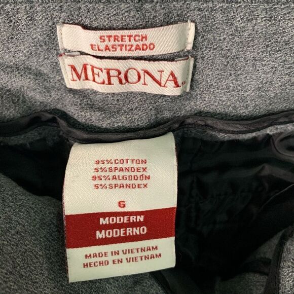 Merona grey slacks  - Picture 5 of 9